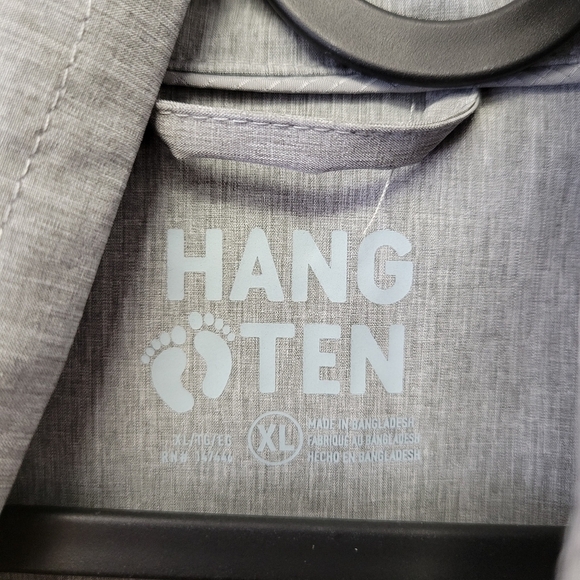 Hang Ten Hybrid Water Repellent Jacket Gray XL - Picture 5 of 9